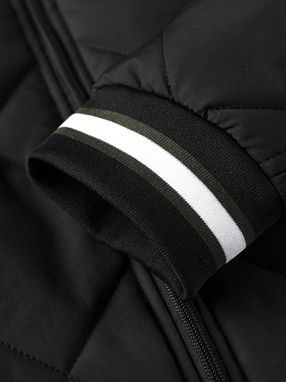 2025 New Winter Men's Sports Jacket, Fashion Casual Thickened Stand Collar Youth Trendy Outerwear