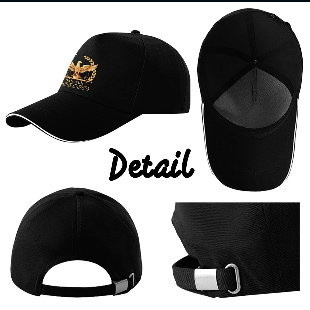 Unisex Lightweight Golden Eagle Baseball Cap with Adjustable Fit