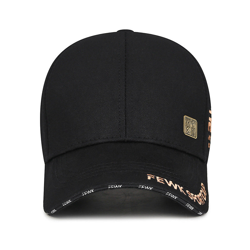 Unisex Breathable Cotton Baseball Cap with Metal Vent Eyelets