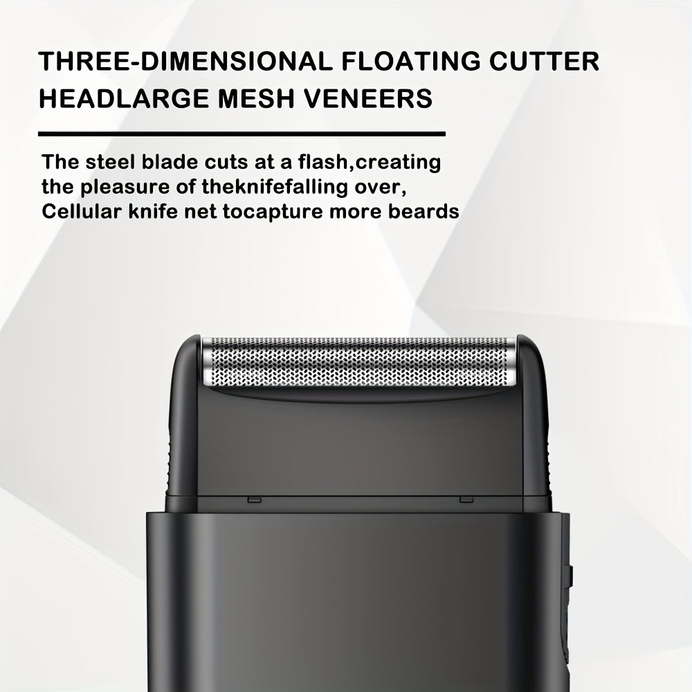 1pc/4pcs Men'S Grooming Kit, Hair Clipper, Electric Shaver, Nose Trimmer, Beard Trimmer, USB Rechargeable Multi-Functional Haircutting Set, Perfect for Beard and Hair Trimming, Travel Essentials, Father'S Day Gift - ayq