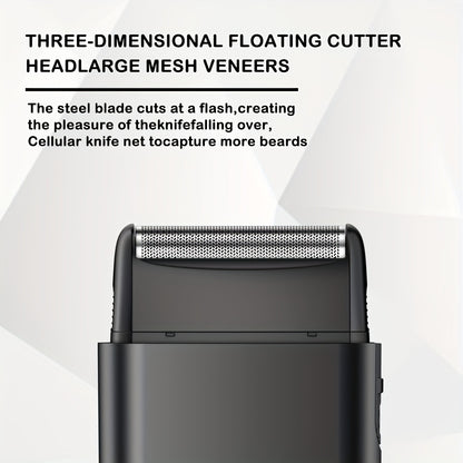 1pc/4pcs Men'S Grooming Kit, Hair Clipper, Electric Shaver, Nose Trimmer, Beard Trimmer, USB Rechargeable Multi-Functional Haircutting Set, Perfect for Beard and Hair Trimming, Travel Essentials, Father'S Day Gift - ayq