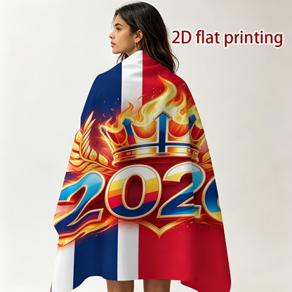 Norwegian 2026 Football Fan Flag - Vibrant Polyester Banner