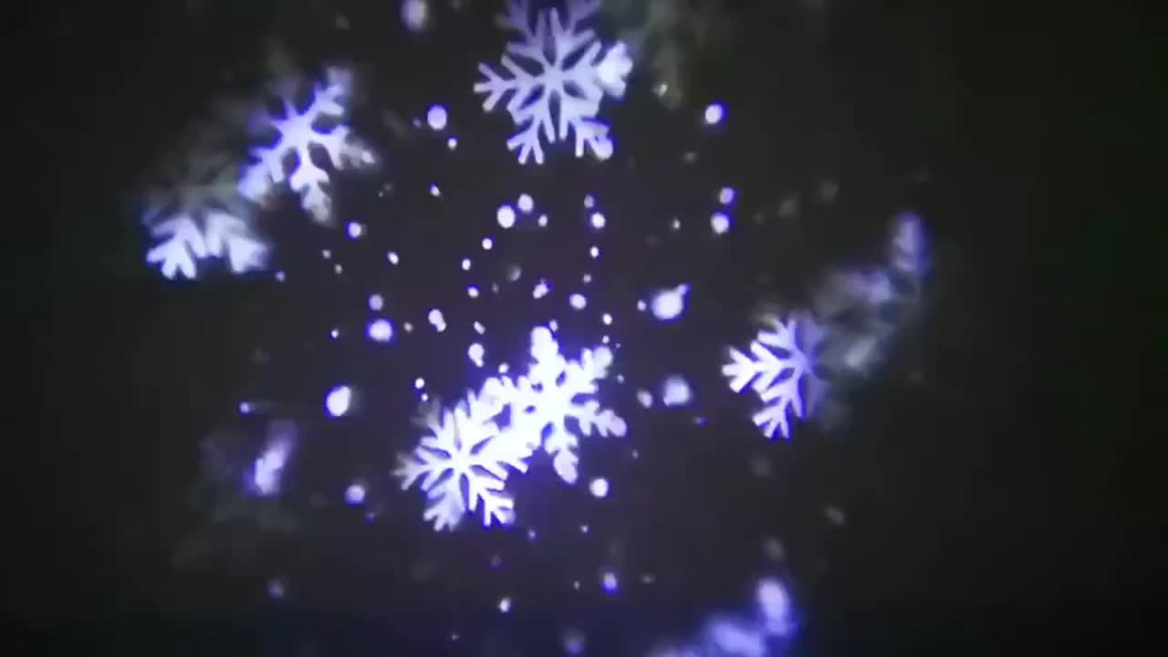 Starry Sky Holiday Magic Ball Snowflake Straight Tube Projection Atmosphere USB Light | USB Lamp Lighting | USB Plug-in Use | Projection Light | Smart Light | LED Desk Lamp | RGB Night Light | Table Lamp | Atmosphere Decorati