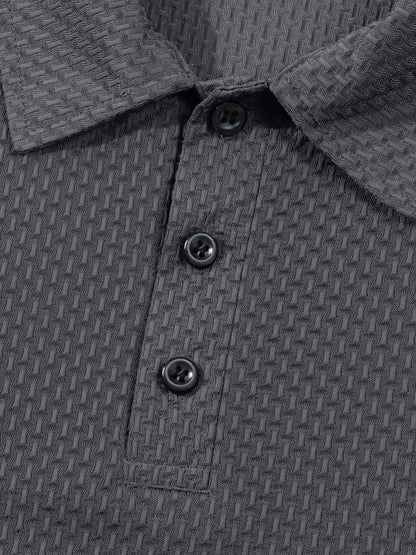 New Arrival of Plus-Size Men'S Polo Shirts, Featuring Short Sleeves And Classic Details Like a Collar And Buttons, Perfect for Casual Everyday Wear - ayq