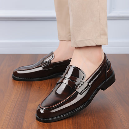 Men's Casual Business Loafers Lightweight Breathable Shoes
