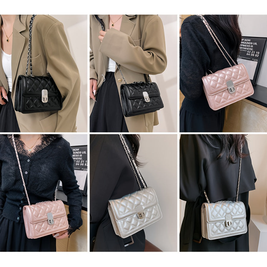 A Blessing for Commuters! The Spacious Design Can Fit Your Phone, Lipstick, Keys, And Cardholder All at Once! Perfectly Complements Both Coats And Dresses for a Complete Stylish Look!