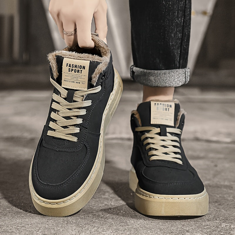 Men's Winter Casual Shoes - Comfortable & Stylish for Daily Wear and Outdoor Adventures