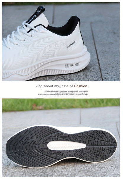 Men'S Shoes for Autumn And Winter, Versatile Work Shoes, Trendy And Fashionable, Non-Slip, Lightweight Sports Shoes for Students, Running Shoes for Boys - ayq