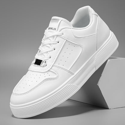 2color Men'S Fashionable Multifunctional Sports and Leisure Shoes | Anti-Slip, Durable, Breathable Fabric Lining, Black/White - Suitable for Indoor, Vacation, and Daily Wear - ayq
