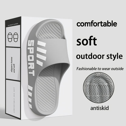 Men's Casual Sports Slippers Slip-On EVA Anti-Slip All-Season