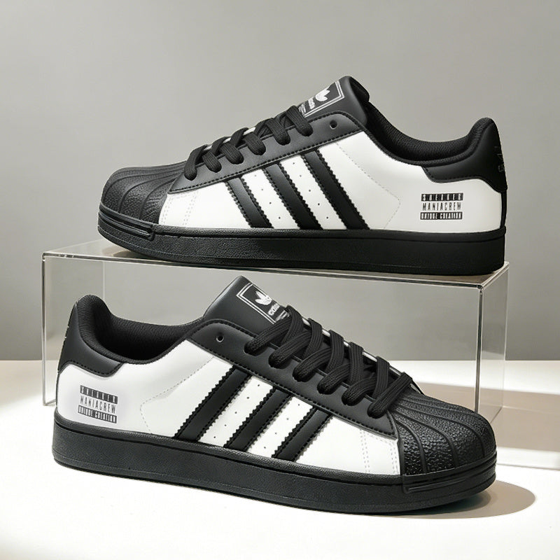 Unisex Low-Top Scallop Head Sports Shoes for Casual & Training