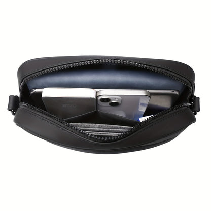 Men's Crossbody Bag with Adjustable Strap - Sleek Minimalist Purse, Spacious Interior for Everyday Commute, Formal  Casual Outings - Durable Crossbody Backpack for Men