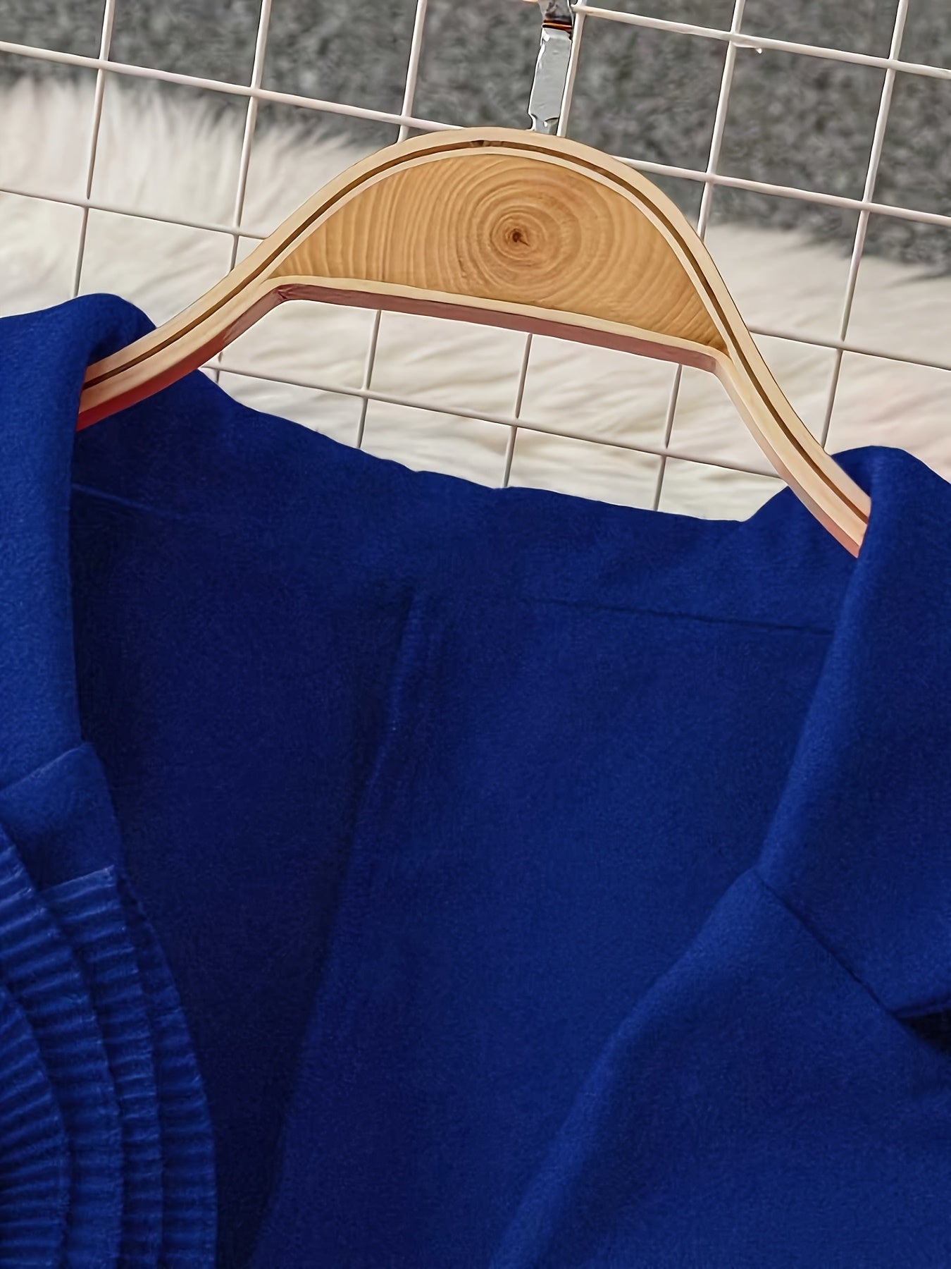 1pc Women'S Elegant Pink Blazer - Thick Winter Coat with Floral Pattern, Structured Lapel Collar & Single-Button Closure, Long Sleeve Tailored Jacket for Fall/Winter