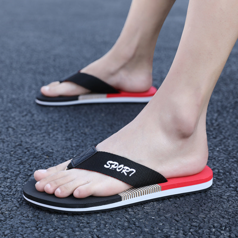 Men's Lightweight Breathable Flip-Flops for Summer & Casual Wear