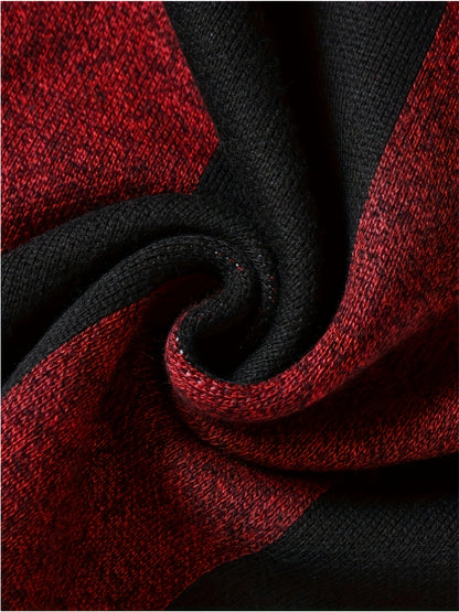 New Cross-Border Autumn And Winter Men'S Stylish Jacquard Sweater, Casual Pullover