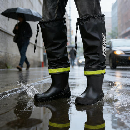 Men's High-Top EVA Rain Boots Slip-Resistant Casual Outdoor Shoes