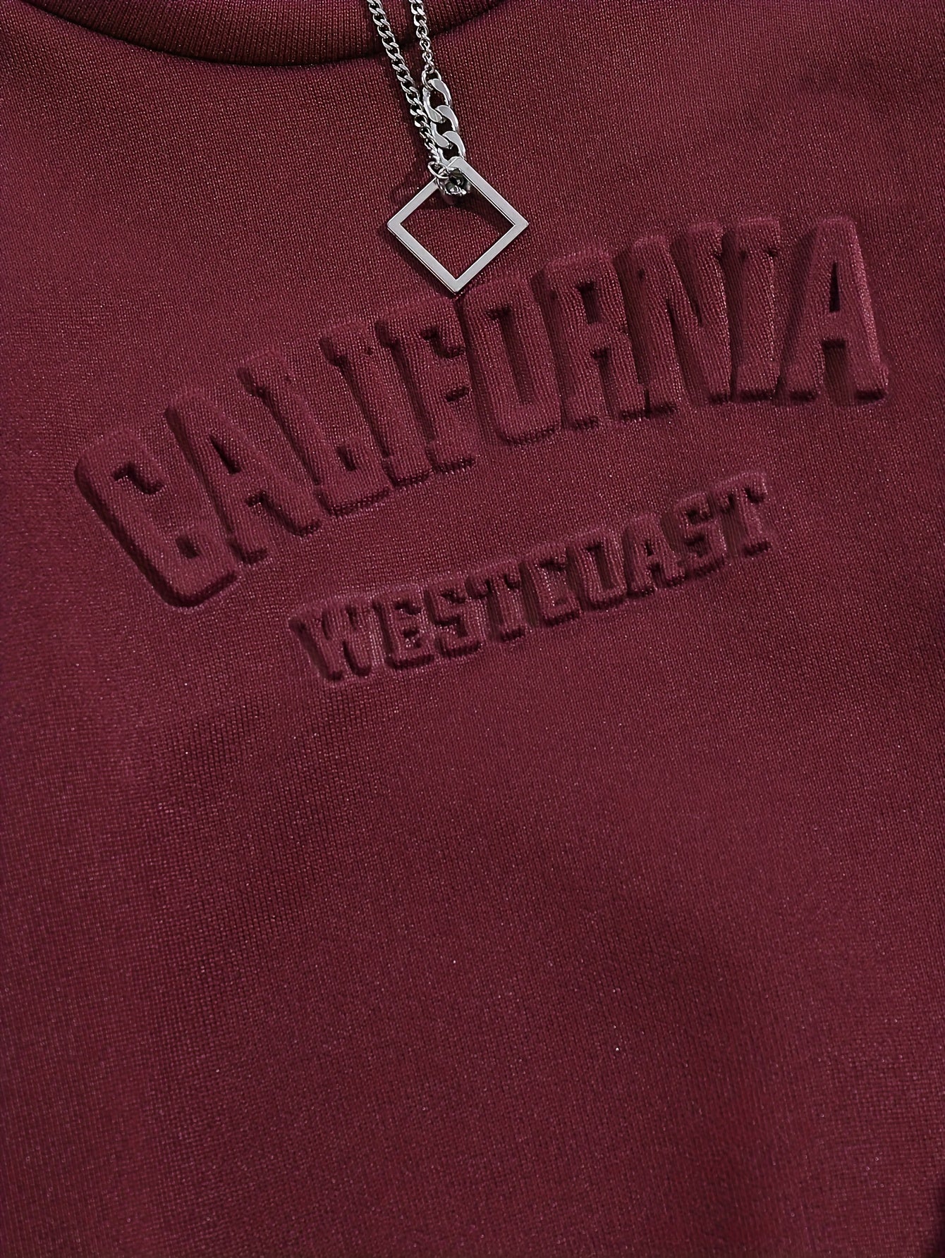 Tween Girls' Autumn/Winter Letter Embossed Warm Lined Sweatshirt and Joggers, Perfect for Outdoor