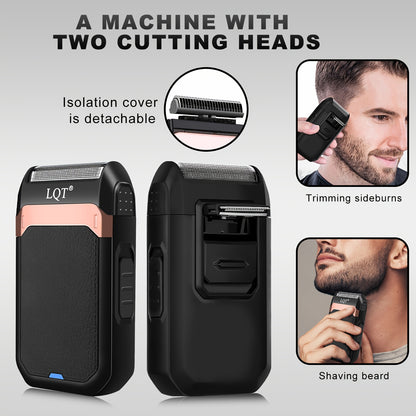 LQT 1pc/2pcs/3Ppcs Electric Hair Clipper Set/Designed for Men/Unique Graffiti Style/Men'S Grooming Kit/Beard Trimmer And Razor/Portable Home Hairdressing Tool/Men'S Gift/Father'S Day/Birthday Gift/Christmas Gift - ayq