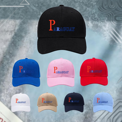 Unisex Paraguay Print Lightweight Adjustable Baseball Cap