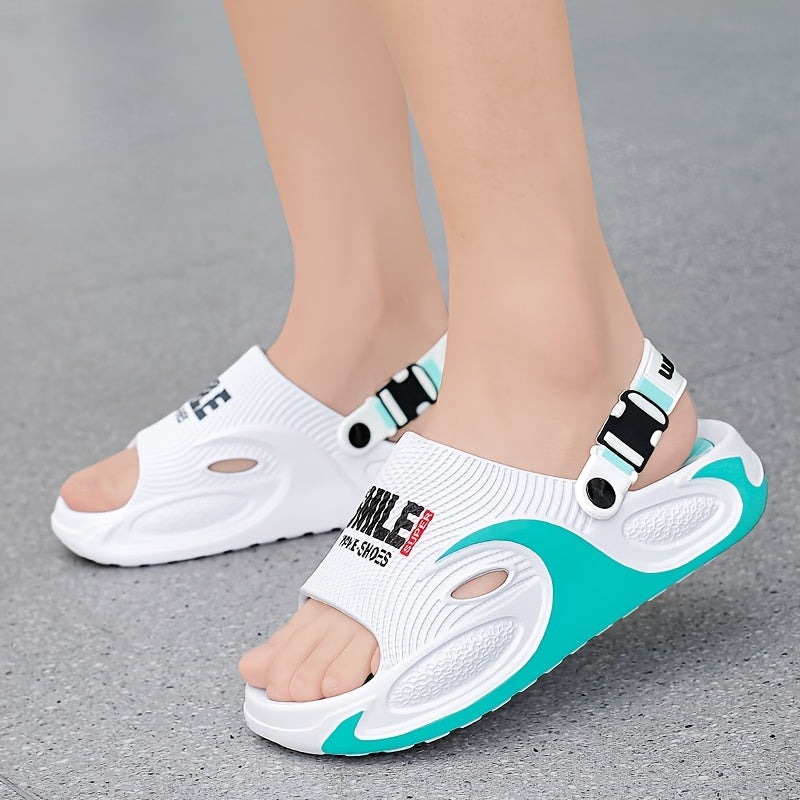 Men's Summer EVA Slides, Lightweight Breathable Casual Sandals