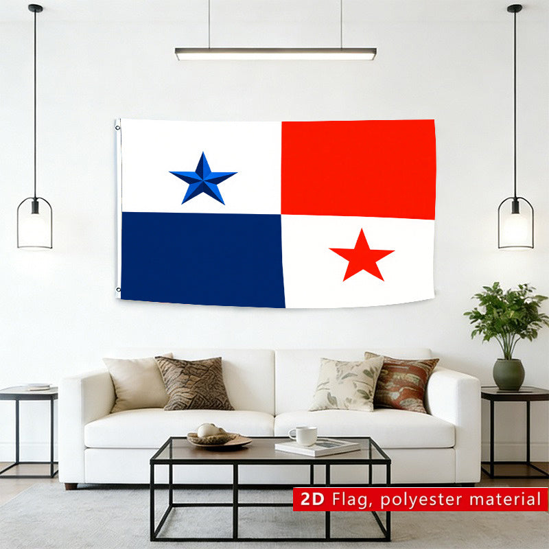 Panama National Flag Double-Sided 3x5 ft Polyester Banner