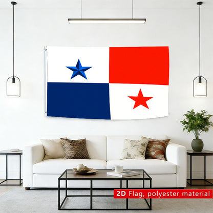 Panama National Flag Double-Sided 3x5 ft Polyester Banner