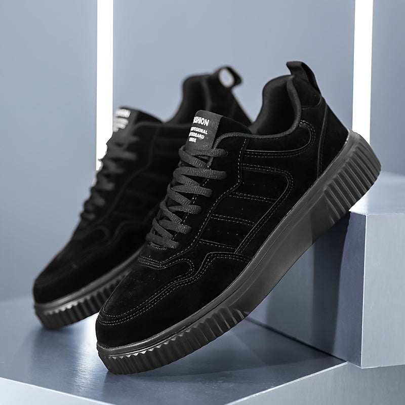Men's Wide Size Heavy-Duty Sneakers - Upper & MD Sole, Low-Top Lace-Up Round Toe - -Terrain Casual/Outdoor/ Shoes - - for, Daily Wear (Wide Width Available) - Breathable Fabric - ayq