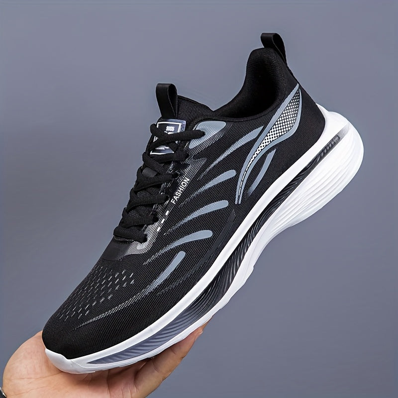 Mesh Men's Running Shoes, Women's Lightweight Breathable Soft Cushioned Outsole for Road and Trail Use, Multifunctional Non-Slip Shoes Suitable for Marathon, Off-Road Cycling, Gym Aerobics, Hiking, Mountaineering, and Daily W - ayq