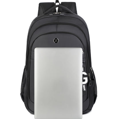 Men's Stylish Large Capacity Backpack - Black, Business  Travel Ready with Multiple Compartments, Durable Lightweight Design, Perfect for Daily Commute  Computer Use, Backpack for Travel, Highquality Luggage