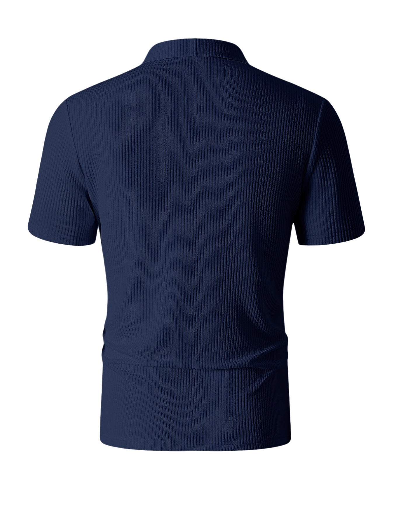 Men's Summer Outdoor Slim Fit Polo Shirt with Lapel Collar