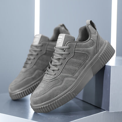 Men's Wide Size Heavy-Duty Sneakers - Upper & MD Sole, Low-Top Lace-Up Round Toe - -Terrain Casual/Outdoor/ Shoes - - for, Daily Wear (Wide Width Available) - Breathable Fabric - ayq