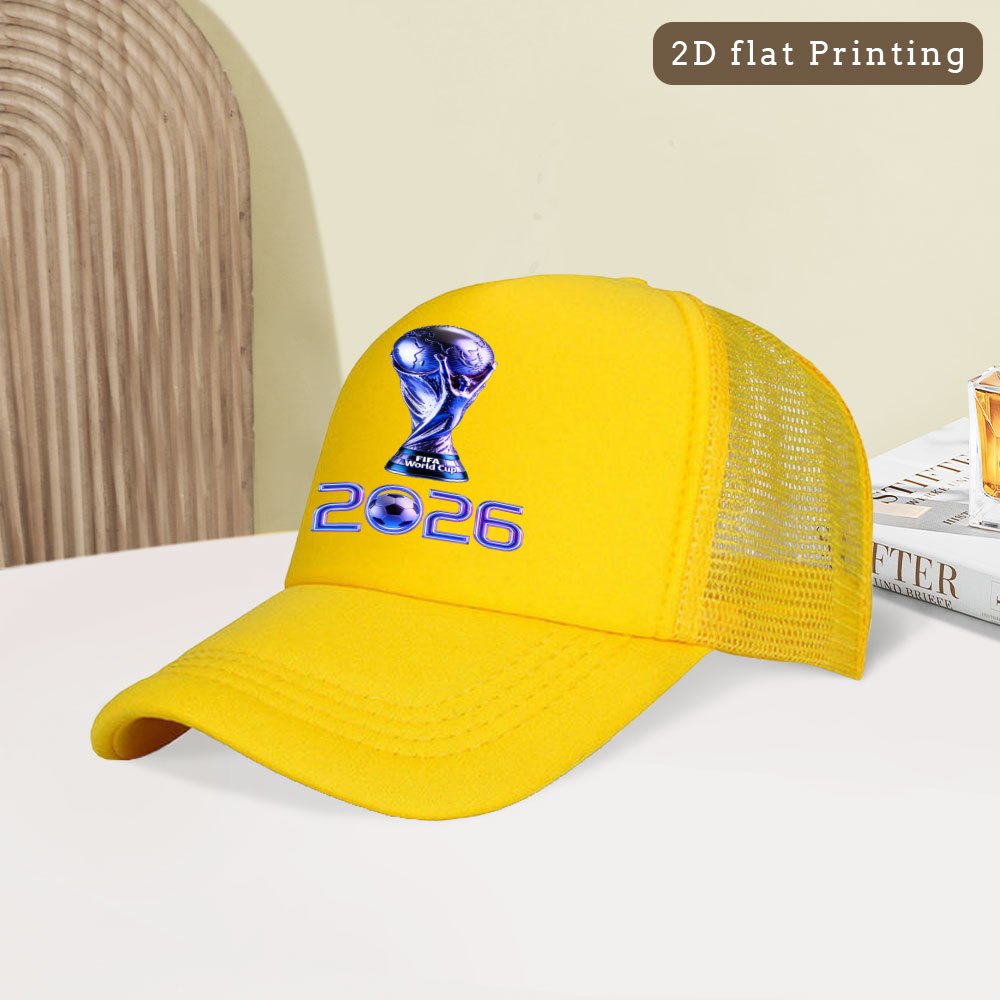 FIFA 2026 Mesh Baseball Cap for Outdoor Sports and Street Style