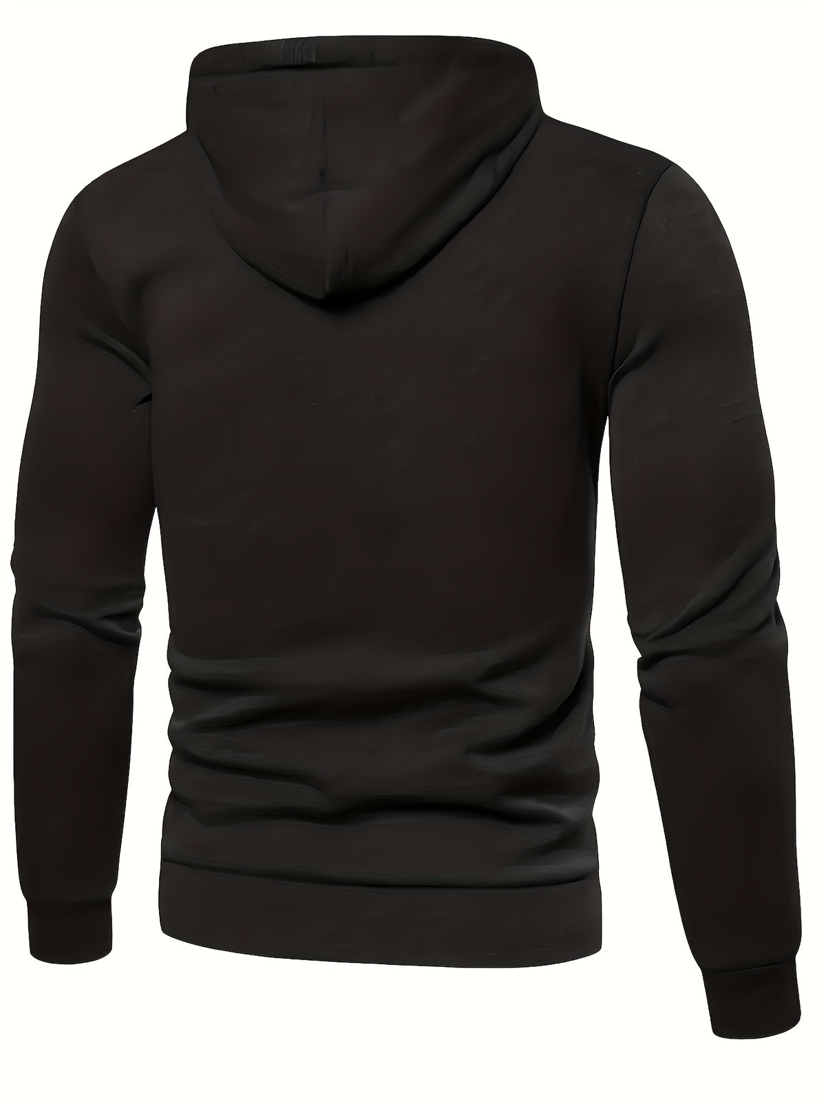 Men's Polyester Hoodie Zipper Sweatshirt for Fall Sportswear