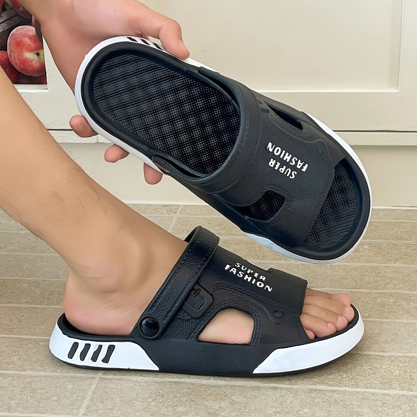 Minimalist EVA Slip-On Sandals for Men and Women, All-Season Comfort