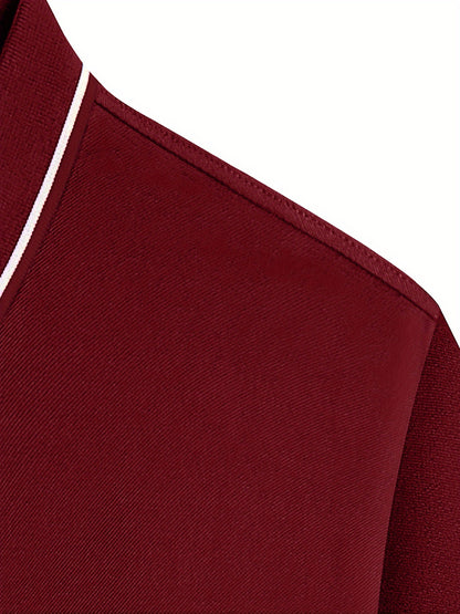 Men'S Stylish Polo Shirt with Milan Print, Perfect for Summer Sports And Casual Outings - ayq