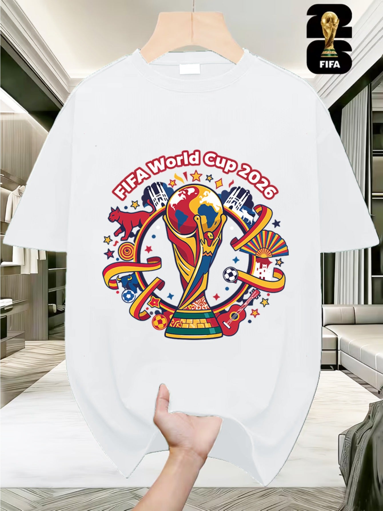 Men's 2026 FIFA World Cup USA-Canada-Mexico T-Shirt
