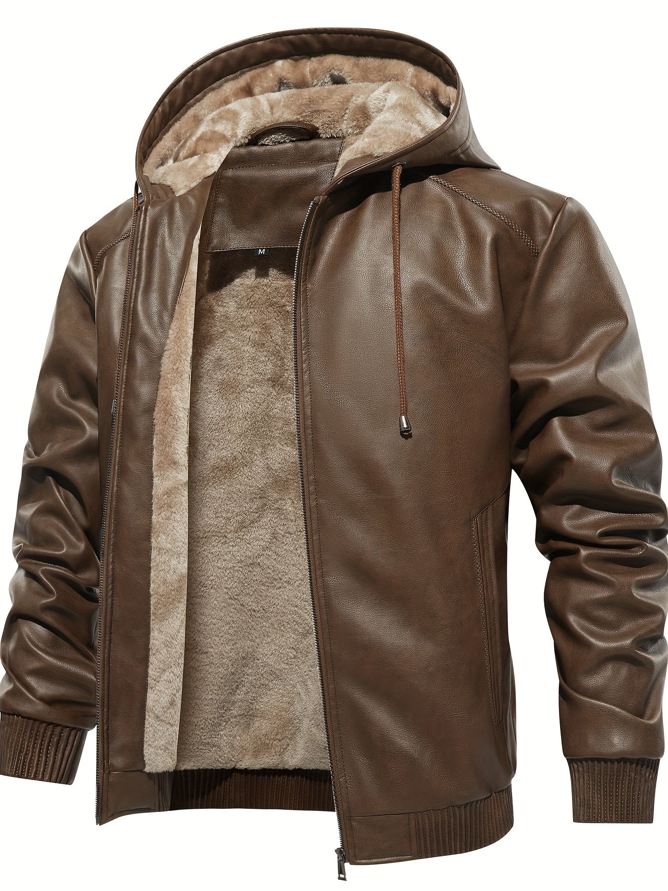 Men's Vintage Hooded Jacket - Breathable, Tear-Resistant Winter Coat