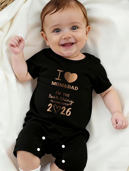 Newborn Baby Summer Bodysuit 100% Cotton Cartoon Romper