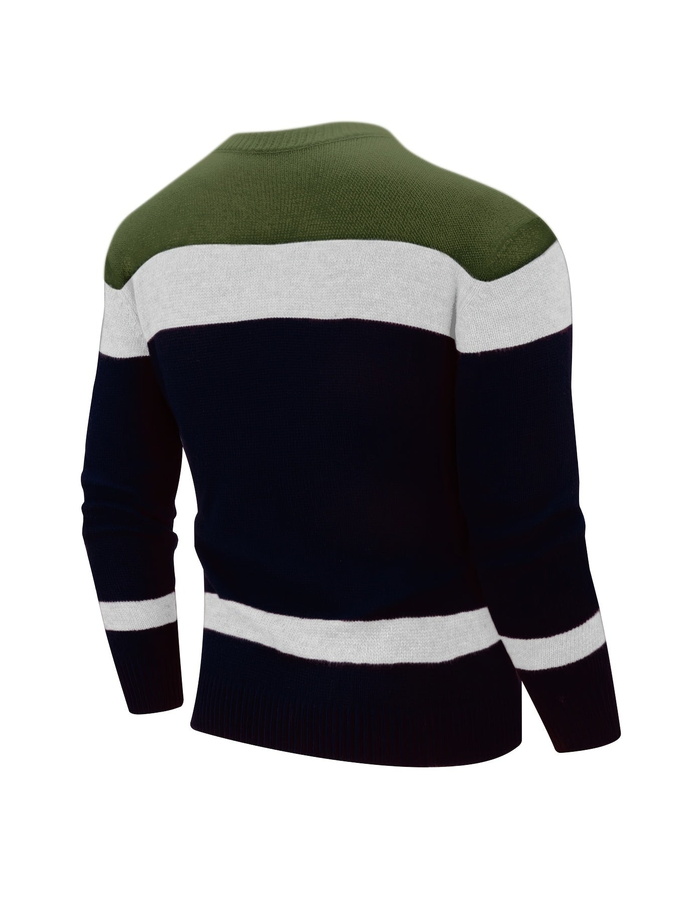 New Fashion Versatile Casual Men's Knit Pullover