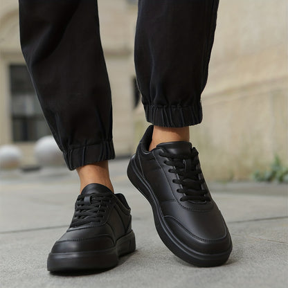Men's Casual Lace-Up Canvas Sneakers for Everyday Sports
