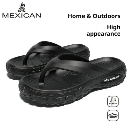 Men's Lightweight Casual EVA Slippers - Non-Slip, All-Season