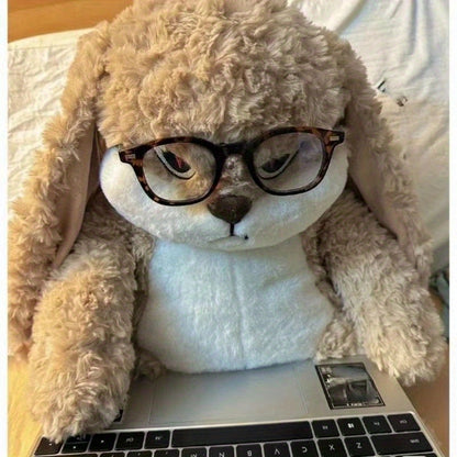 One Adorable And Stylish Rabbit Plush Toy, Soft And Cozy, Perfect for Room Decor Or As a Gift for Friends