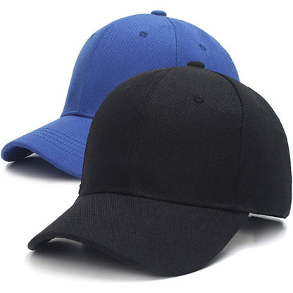 2 Pack Lightweight Baseball Caps for Men & Women - 100% Polyester Golf Dad Hats with 6-Panel Design, Breathable Unisex Casual Hats for Father’s Day, Golf, Sports & Outdoor Activities (Grey & Black), Father's Day Gift, Versa
