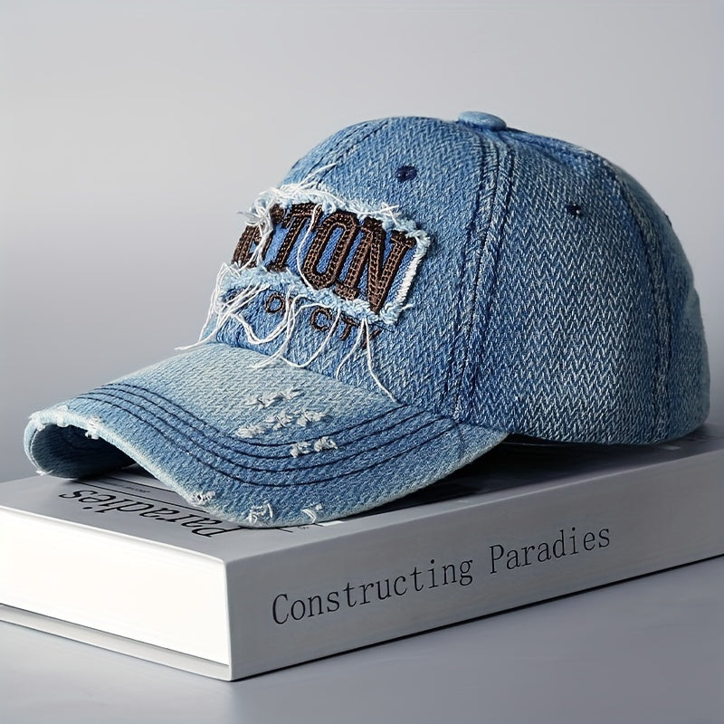 1pc Creative Cowboy Baseball Hat for Men and Women Four Seasons Street Dance Society Fashion Personality Sunscreen Duck Tongue Hat Casual Versatile Soft Top Hat - ayq