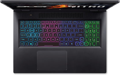 Acer Nitro 17 Gaming Laptop | Intel Core I7-14650Hx | NVIDIA Geforce RTX 4060 Laptop GPU | 17.3" FHD IPS 165Hz G-SYNC Display | 16GB DDR5 | 1TB Gen 4 SSD | Killer Wi-Fi 6E | AN17-72-734A