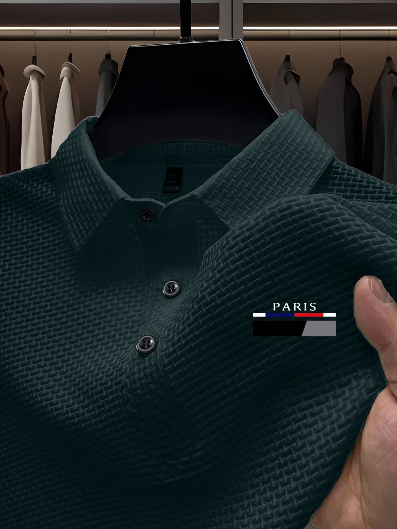 New Arrival of Plus-Size Men'S Polo Shirts, Featuring Short Sleeves And Classic Details Like a Collar And Buttons, Perfect for Casual Everyday Wear - ayq