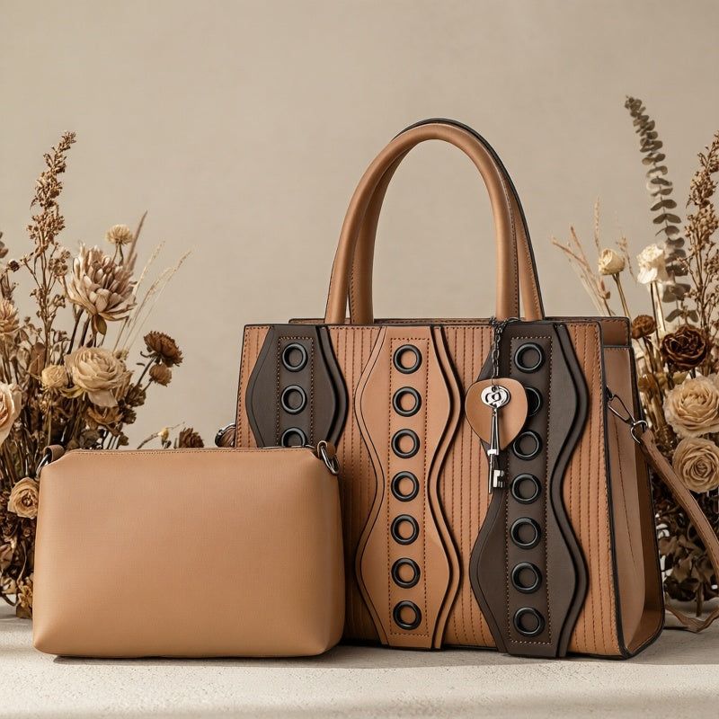 Women's Elegant PU Leather Single-Shoulder Crossbody Bag