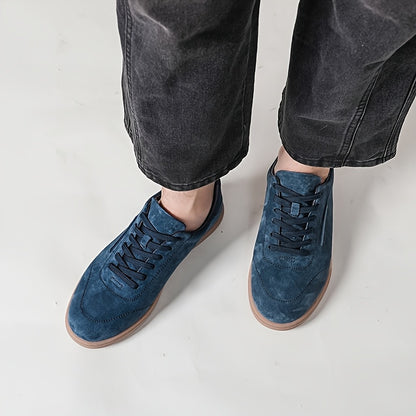Men's Vintage-Style Casual Board Shoes with Rubber Sole