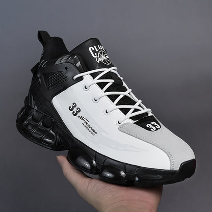 Men's Breathable Basketball Sneakers Casual Dad Shoes