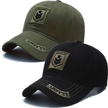 Men's Adjustable Camouflage Baseball Cap - Lightweight Outdoor Hat